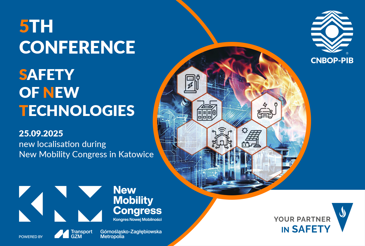 5th international scientific conference Safety of New Technologies 25.09.2025 in Katowice