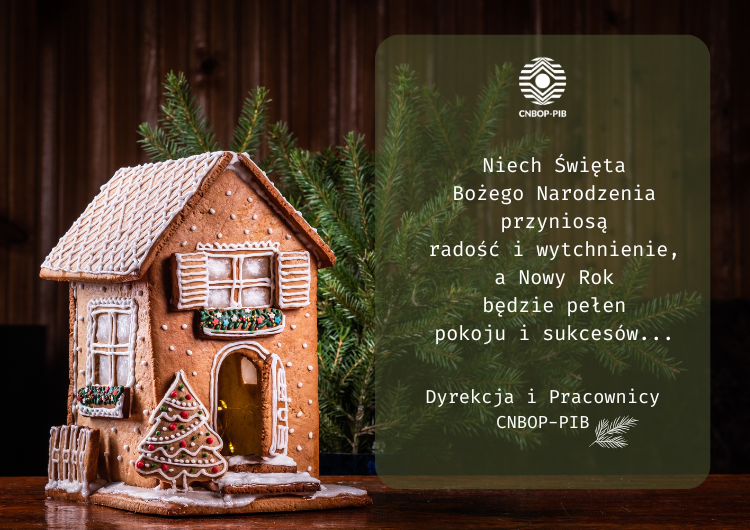 Życzenia świąteczne od Dyrekcji i Pracowników CNBOP-PIB